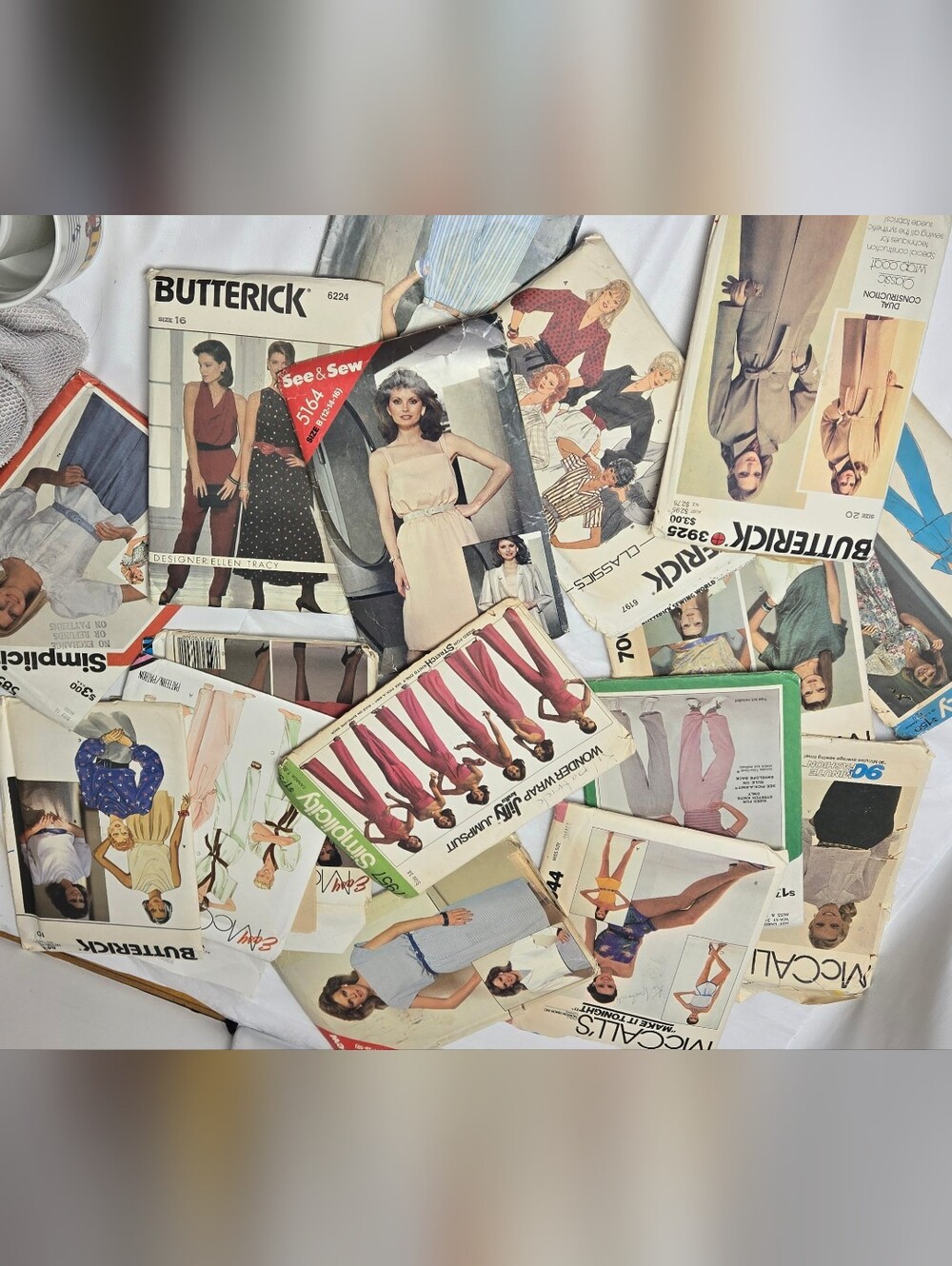 Vintage Butterick and McCall's Sewing Patterns Lot Of 16 Various Sizes - Picture 4 of 6